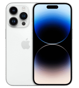 iphone pro silver klap