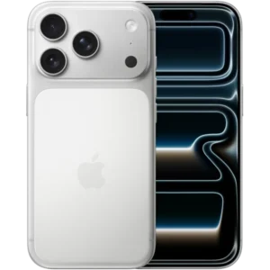 apple iphone pro silver klap